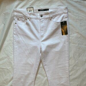 Ralph Lauren Jeans Super Stretch Slimming Fit Premier Flare Jeans Size 10